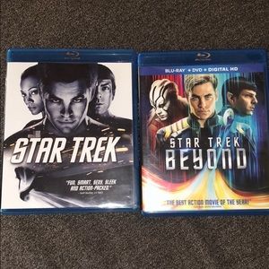 Star Trek and Star Trek Beyond Blu-Ray